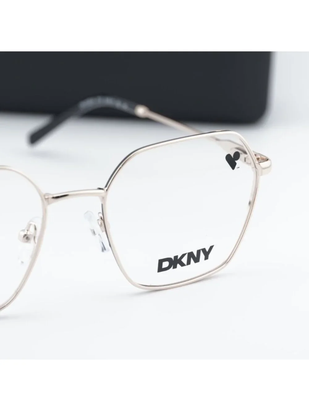 DKNY DK1033N 717 Geometric Eyeglasses 51mm - Gold